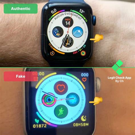 fake apple watch 4 vs real|apple watch true or real.